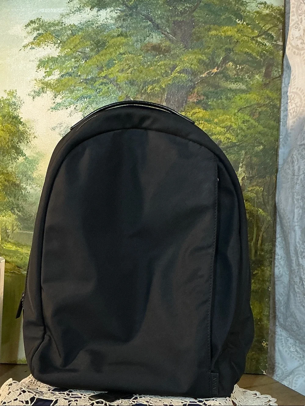 Away Black Minimalist Backpack for Men